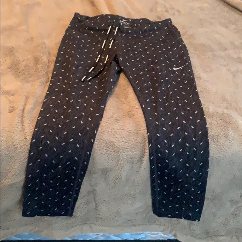 Nike dry fit running capris